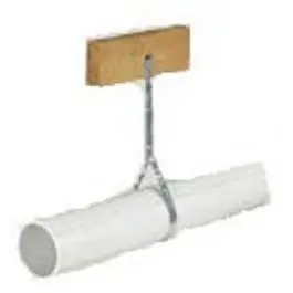 0.75-Inch X 10-Foot Self-Fastening Pipe Hanger Strap Tape – 28-Gauge Galvanized Steel 1