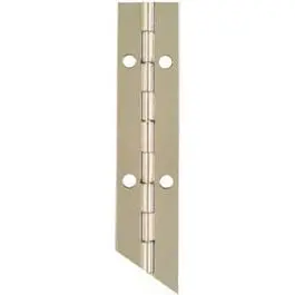 1-1/16 X 12-Inch Nickel-Plated Continuous Hinge 1