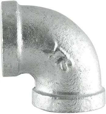 1-1/2" Galvanized 90° Pipe Elbow – E90-112 Heavy-Duty Fitting 1