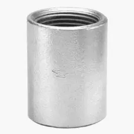 1-1/2" Galvanized Merchant Coupling – Rigid Pipe Connector 1