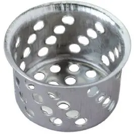 1-1/2-Inch Chrome Crumb Cup With Mounting Post 1