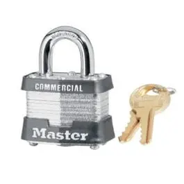 1-1/2-Inch Laminated Keyed Padlock – Weather-Resistant Design 1