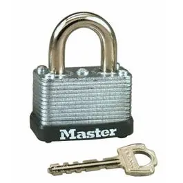 1-1/2-Inch Laminated Steel Keyed Padlock – Warded Security Lock 1