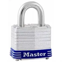 1-1/2" Keyed Laminated Steel Padlock 1