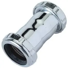 1-1/4" Chrome Drain Coupling Fitting For Plumbing Installations 1
