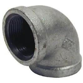 1-1/4" Galvanized 90° Equal Elbow Pipe Fitting 1