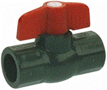 1-1/4-Inch Pvc Ball Valve – Full-Port, Schedule 40 Compatible 1