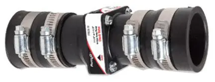 1-1/4" To 1-1/2" Black Pvc Check Valve – Gravity-Actuated Flow Control 1