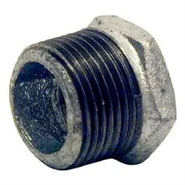 1-1/4" X 1" Galvanized Hex Bushing Adapter Fitting 1
