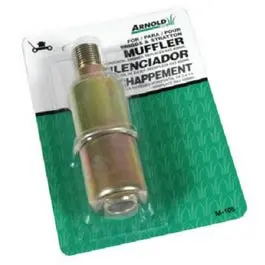 1/2-Inch Exhaust Sausage-Style Replacement Muffler 1