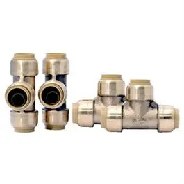 1/2-Inch Pipe Tee Fitting – Pack Of Four 1