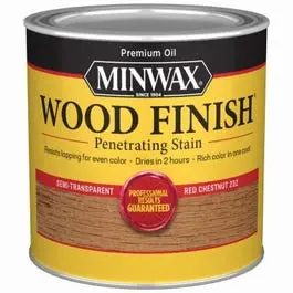 1/2 Pint Red Chestnut Wood Finish 1
