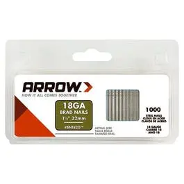 1.25-Inch Brad Nails For Electric Nailers – 1000-Count Box 1
