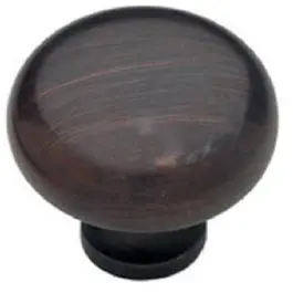 1.25-Inch Bronze Round Cabinet Pull – Classic Knob For Doors And Drawers 1