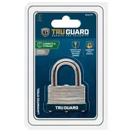 1-3/4 Inch Keyed Warded Steel Padlock 1