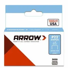 1/4-Inch Staples – 5,000-Count Bulk Pack For Office Or Workshop Use 1