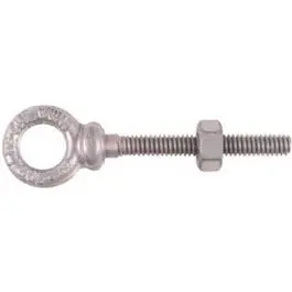 1/4" × 2" Galvanized Forged Eye Bolt For Light-To-Medium Loads 1