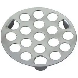 1-5/8-Inch Chrome Metal 3-Prong Snap-In Drain Strainer 1