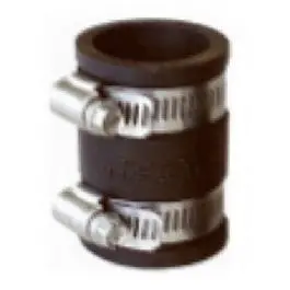 1.5-Inch Flexible Pvc Coupling For Drain And Waste Lines 1