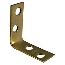1.5″ × 5/8″ Brass Corner Supports — 4-Piece Pack 1
