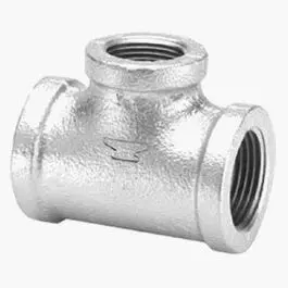 1/8-Inch Galvanized Steel Tee Fitting 1
