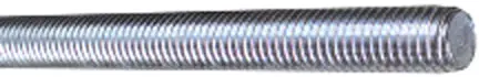 1 Ft. Long 1/2-13 Zinc-Plated All-Thread Rod 1