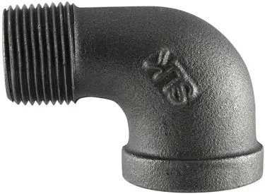 1-Inch Black 90-Degree Street Elbow For Rigid Conduit 1