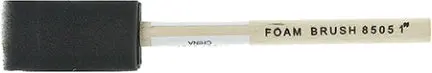 1-Inch Foam Paint Brush – Precision Detailing Tool (Model 0100) 1