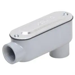 1-Inch Threaded Oval Conduit Body – Metallic Junction Enclosure 1
