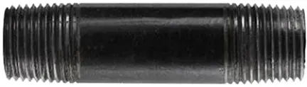 1-Inch X 12-Inch Black Steel Pipe Nipple, Schedule 40 1