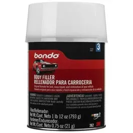 1-Quart Automotive-Grade Body Filler For Repair And Shaping 1