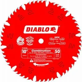 10-Inch Diablo 50-Teeth Per Inch Combination Saw Blade 1