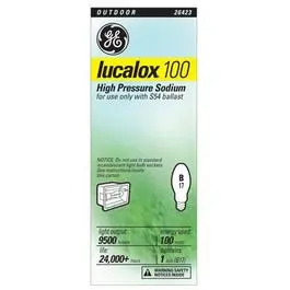 100-Watt Lucolux High-Pressure Sodium (Hps) Lamp Bulb 1
