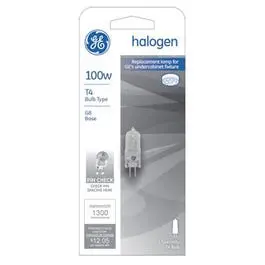 100-Watt Quartz Halogen Light Bulb (Medium Base) 1