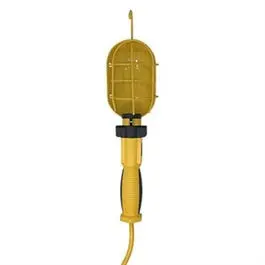 100-Watt Yellow Utility Trouble Light – 14/3 Cord, 25-Foot Length 1