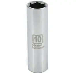 10Mm 6-Point Metric Deep Well Socket – 1/4-Inch Drive 1