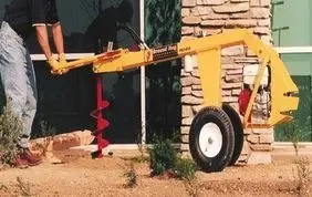 11 Hp Single-Operator Towable Hydraulic Auger 1