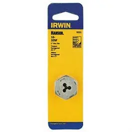 #12-24 Hexagon Machine Screw Die – National Coarse Thread 1