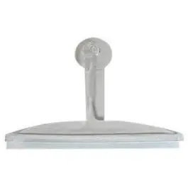 12-Inch Bath Squeegee With Suction Cup Mount And Clear Ergonomic Handle 1