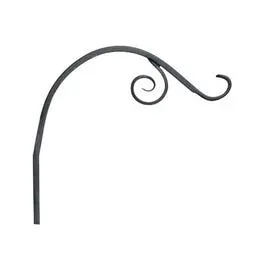 12-Inch Black Vine-Style Hanging Plant Bracket 1