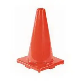 12-Inch Orange Traffic Safety Cone – High-Visibility Design 1