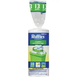 13-Gallon Recycling Bags – Heavy-Duty, 30-Count Roll 1