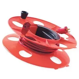 13-Inch Orange Cord Winder Reel For Storage 1