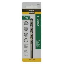 15/64-Inch X 3-7/8-Inch Cobalt High-Speed Drill Bit 1