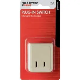 15-Amp Ivory In-Line Plug-Style Cord Switch 1
