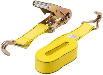 15-Foot Ratchet Tie-Down Strap – 5,000 Lb Working Load Limit 1