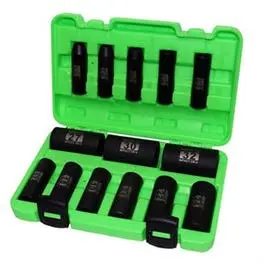 15-Piece Metric Deep Impact Socket Set 1
