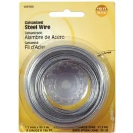 16-Gauge Galvanized Steel Wire Roll – 25 Feet 1