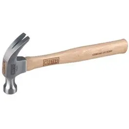 16-Ounce Hickory-Handle Curved Claw Hammer For General Carpentry 1