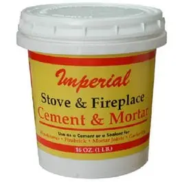 16-Ounce High-Temperature Gray Stove And Furnace Cement 1